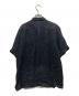COMME des GARCONS SHIRT (コムデギャルソンシャツ) デザインリネンシャツ ブラック サイズ:S：10000円