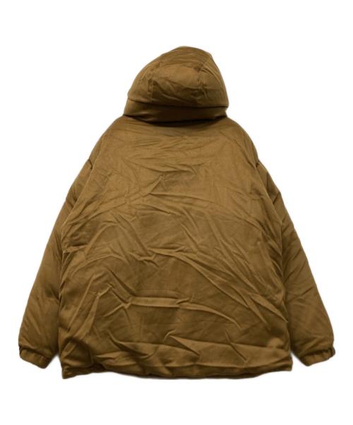 MARKAWARE（マーカウェア）MARKAWARE (マーカウェア) カシミヤフランネル/カシミヤダウンジャケット ブラウン×カーキ サイズ:2の古着・服飾アイテム
