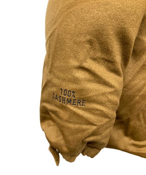 MARKAWARE（マーカウェア）MARKAWARE (マーカウェア) カシミヤフランネル/カシミヤダウンジャケット ブラウン×カーキ サイズ:2の古着・服飾アイテム