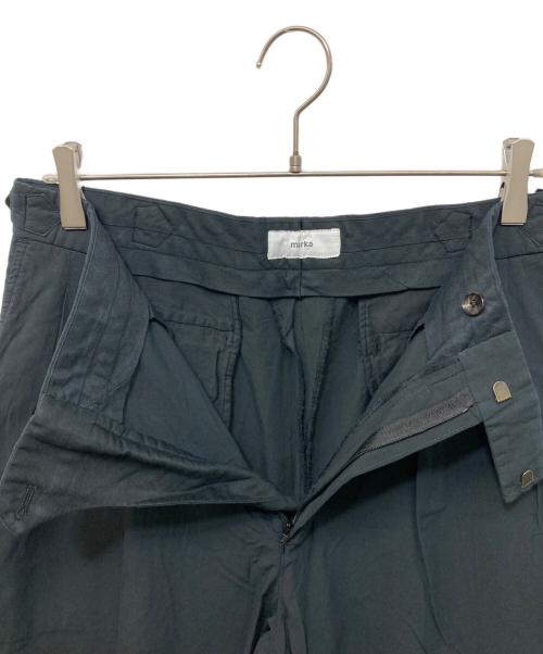 MARKA（マーカ）MARKA (マーカ) 2タックパンツ ブラック サイズ:2の古着・服飾アイテム