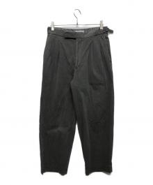 MARKA（マーカ）の古着「ピグメントダイ2タックパンツ」｜グレー