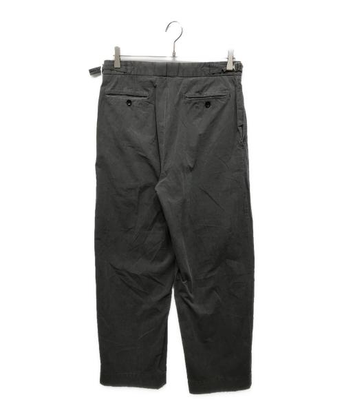 MARKA（マーカ）MARKA (マーカ) ピグメントダイ2タックパンツ グレー サイズ:1の古着・服飾アイテム