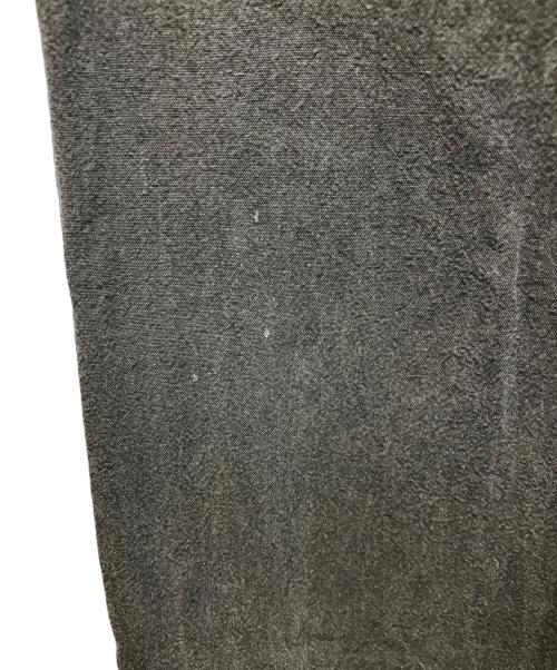 MARKA（マーカ）MARKA (マーカ) ピグメントダイ2タックパンツ グレー サイズ:1の古着・服飾アイテム