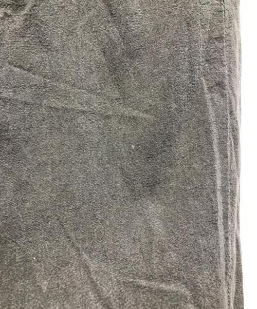 MARKA（マーカ）MARKA (マーカ) ピグメントダイ2タックパンツ グレー サイズ:1の古着・服飾アイテム