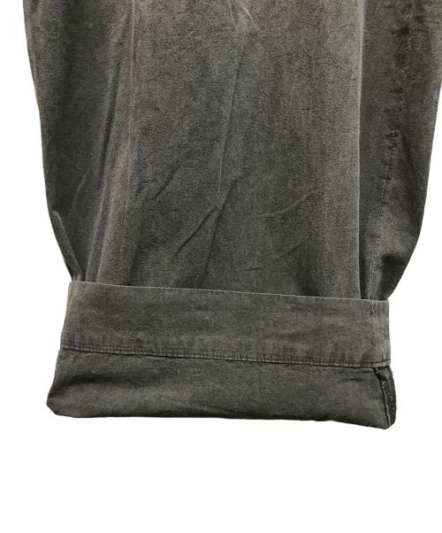 MARKA（マーカ）MARKA (マーカ) ピグメントダイ2タックパンツ グレー サイズ:1の古着・服飾アイテム