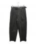 MARKA（マーカ）の古着「ピグメントダイ2タックパンツ」｜グレー