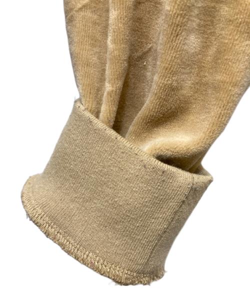 SUPREME（シュプリーム）Supreme (シュプリーム) VELOUR HALF ZIP PULLOVER ベージュ サイズ:Mの古着・服飾アイテム