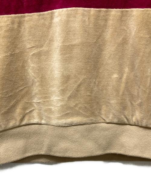 SUPREME（シュプリーム）Supreme (シュプリーム) VELOUR HALF ZIP PULLOVER ベージュ サイズ:Mの古着・服飾アイテム