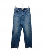 YANUKヤヌーク）の古着「PREMIUM2 ボーイズストレート LEA」｜ブルー