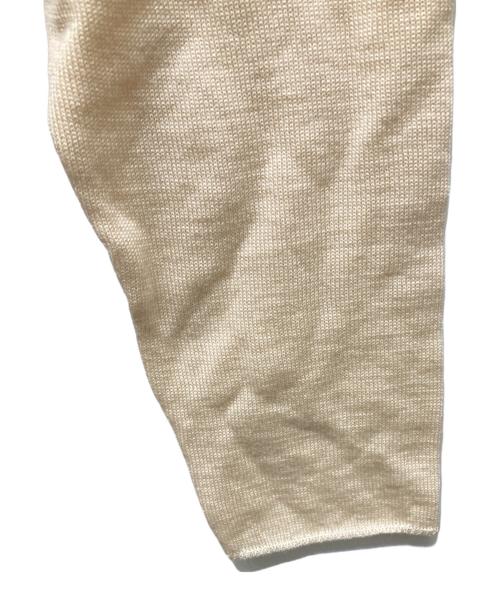 sulvam（サルバム）sulvam (サルバム) Movement Knit ベージュ サイズ:Sの古着・服飾アイテム
