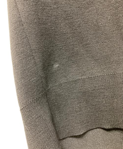 AURALEE（オーラリー）AURALEE (オーラリー) WOOL RECYCLE POLYESTER HIGH GAUGE RIB KNIT SKIPPER 半袖ニット ブラックの古着・服飾アイテム