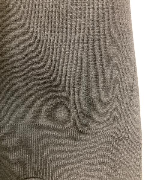 AURALEE（オーラリー）AURALEE (オーラリー) WOOL RECYCLE POLYESTER HIGH GAUGE RIB KNIT SKIPPER 半袖ニット ブラックの古着・服飾アイテム