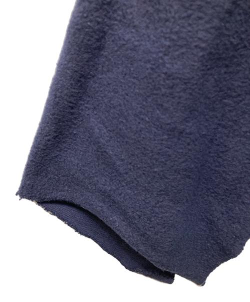 sulvam（サルバム）sulvam (サルバム) NO COLLAR JERSEY BLOUSON ネイビー サイズ:Mの古着・服飾アイテム