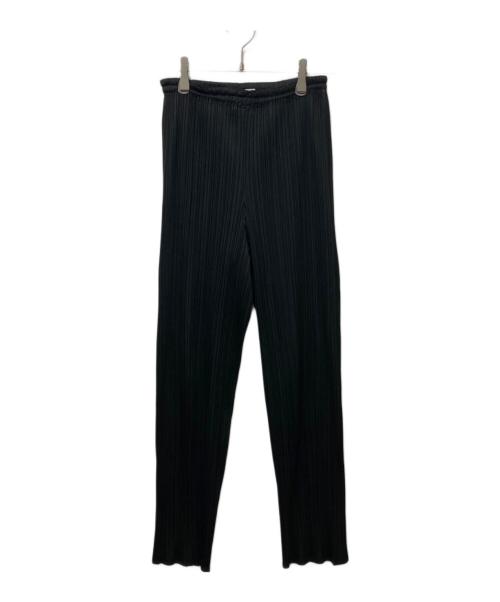 PLEATS PLEASE（プリーツプリーズ）PLEATS PLEASE (プリーツプリーズ) プリーツパンツ ブラック サイズ:1の古着・服飾アイテム