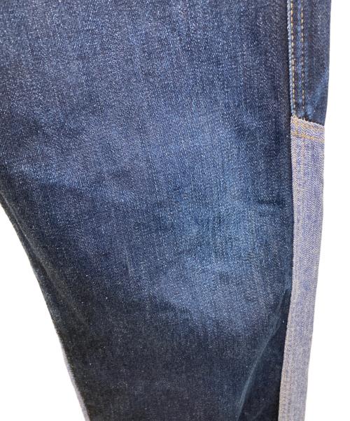 COMME des GARCONS JUNYA WATANABE MAN（コムデギャルソンジュンヤワタナベマン）COMME des GARCONS JUNYA WATANABE MAN (コム デ ギャルソン ジュンヤ ワタナベ マン) LEVI'S (リーバイス) 切替デニムパンツ インディゴ サイズ:XSの古着・服飾アイテム