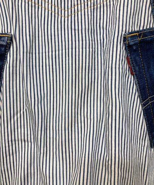 COMME des GARCONS JUNYA WATANABE MAN（コムデギャルソンジュンヤワタナベマン）COMME des GARCONS JUNYA WATANABE MAN (コム デ ギャルソン ジュンヤ ワタナベ マン) LEVI'S (リーバイス) 切替デニムパンツ インディゴ サイズ:XSの古着・服飾アイテム