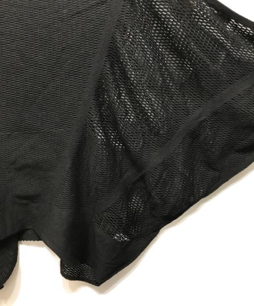 ISSEY MIYAKE（イッセイミヤケ）ISSEY MIYAKE (イッセイミヤケ) カッティングメッシュドルマンニットプルオーバー トップス ブラック サイズ:2の古着・服飾アイテム
