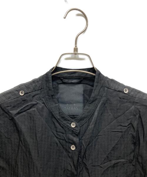 TATRAS（タトラス）TATRAS (タトラス) ミエッタ シャツ ブラック サイズ:01の古着・服飾アイテム