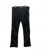 COMME des GARCONS JUNYA WATANABE MAN×LEVI'Sコム デ ギャルソン ジュンヤ ワタナベ マン×リーバイス）の古着「ステッチジャージパンツ」｜ブラック