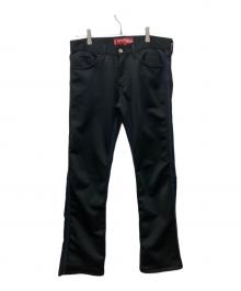 COMME des GARCONS JUNYA WATANABE MAN×LEVI'S（コム デ ギャルソン ジュンヤ ワタナベ マン×リーバイス）の古着「ステッチジャージパンツ」｜ブラック