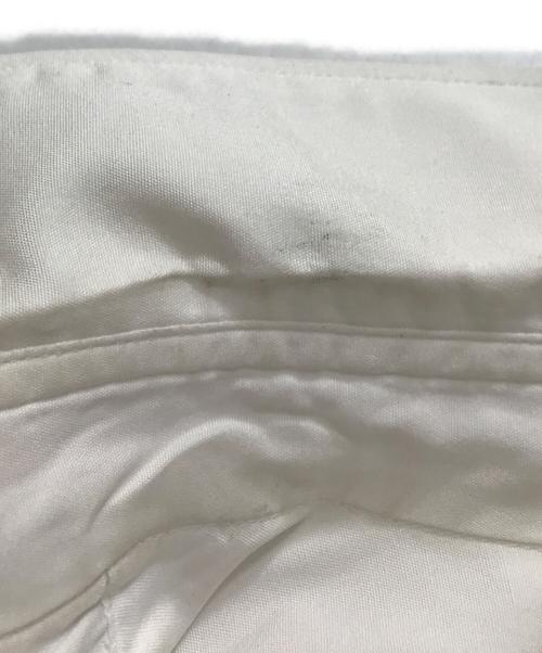 COMME des GARCONS SHIRT（コムデギャルソンシャツ）COMME des GARCONS SHIRT (コムデギャルソンシャツ) ストライプ 切替 ロングシャツ ホワイト サイズ:Sの古着・服飾アイテム