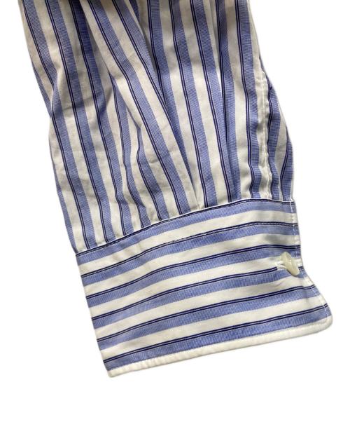 COMME des GARCONS HOMME DEUX（コムデギャルソン オム ドゥ）COMME des GARCONS HOMME DEUX (コムデギャルソン オム ドゥ) 切替デザインシャツ ブルー サイズ:Sの古着・服飾アイテム