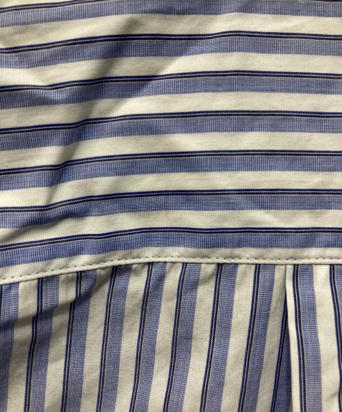 COMME des GARCONS HOMME DEUX（コムデギャルソン オム ドゥ）COMME des GARCONS HOMME DEUX (コムデギャルソン オム ドゥ) 切替デザインシャツ ブルー サイズ:Sの古着・服飾アイテム