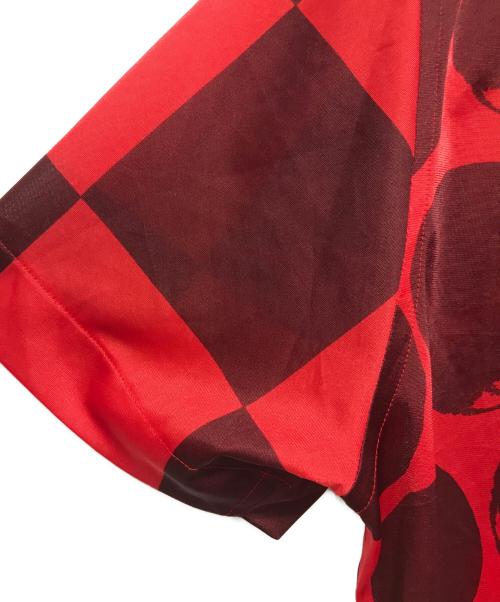 COMME des GARCONS HOMME PLUS（コムデギャルソンオムプリュス）COMME des GARCONS HOMME PLUS (コムデギャルソンオムプリュス) リンゴ柄シャツ レッド サイズ:Mの古着・服飾アイテム