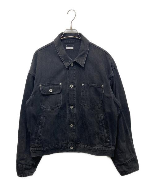 Name.（ネーム）Name. (ネーム) BIO WASH DENIM ENGINEER JACKET ブラックの古着・服飾アイテム