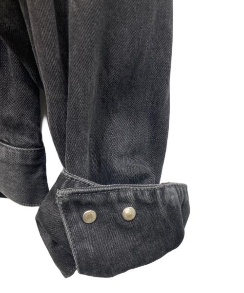Name.（ネーム）Name. (ネーム) BIO WASH DENIM ENGINEER JACKET ブラックの古着・服飾アイテム