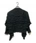 ISSEY MIYAKE (イッセイミヤケ) デザインカーディガン ブラック サイズ:SIZE 2：10000円