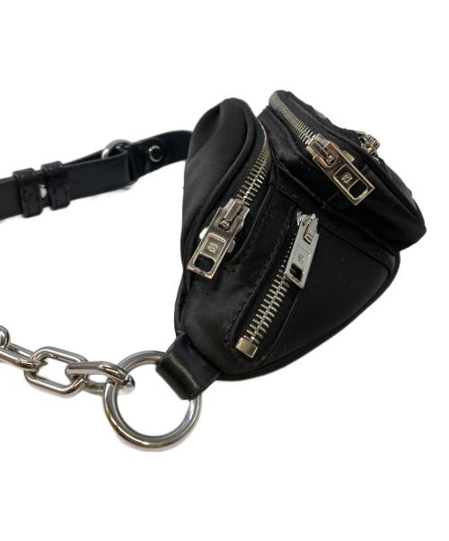 ALEXANDER WANG（アレキサンダー・ワン）ALEXANDER WANG (アレキサンダーワン) ATTICA ミニファニーバッグ ブラックの古着・服飾アイテム