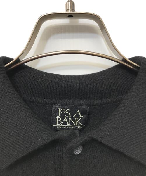 JOS.A.BANK（ジョス エー バンク）JOS.A.BANK (ジョス エー バンク) カシミヤニットポロシャツ ブラック サイズ:SIZE Mの古着・服飾アイテム