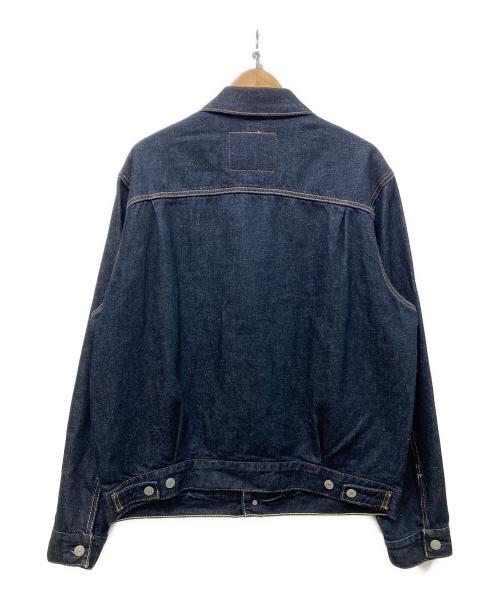 LEVI'S（リーバイス）LEVI'S (リーバイス) BIOTOP (ビオトープ) TYPE 2 TRUCKER ME AGAIN EX インディゴ サイズ:Mの古着・服飾アイテム