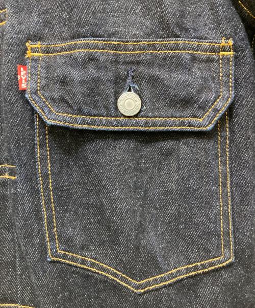 LEVI'S（リーバイス）LEVI'S (リーバイス) BIOTOP (ビオトープ) TYPE 2 TRUCKER ME AGAIN EX インディゴ サイズ:Mの古着・服飾アイテム