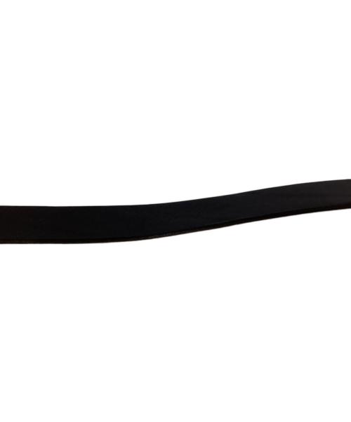 LOEFF（ロエフ）LOEFF (ロエフ) スクエアバックルベルト ブラックの古着・服飾アイテム