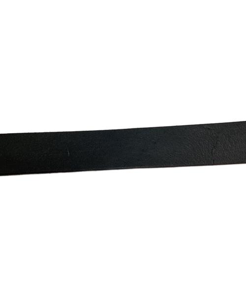 LOEFF（ロエフ）LOEFF (ロエフ) スクエアバックルベルト ブラックの古着・服飾アイテム