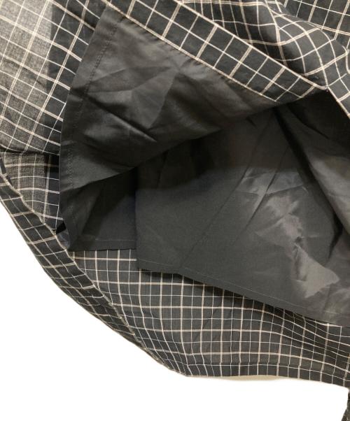 HaaT（ハート）Haat (ハート) 変形 チェック ロングスカート ブラック サイズ:3の古着・服飾アイテム
