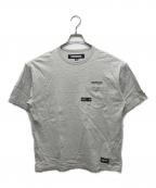 NEIGHBORHOODネイバーフッド）の古着「CLASSIC-P CREWNECK SS」｜グレー