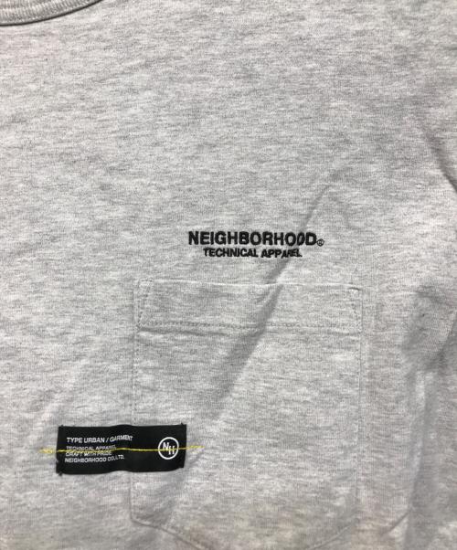 NEIGHBORHOOD（ネイバーフッド）NEIGHBORHOOD (ネイバーフッド) CLASSIC-P CREWNECK SS グレー サイズ:Mの古着・服飾アイテム