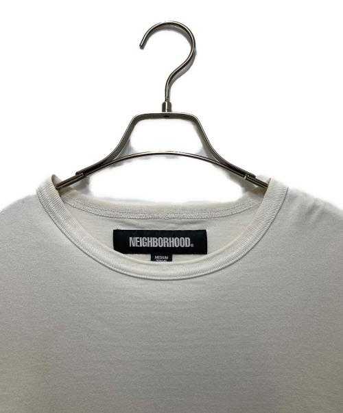 NEIGHBORHOOD（ネイバーフッド）NEIGHBORHOOD (ネイバーフッド) CLASSIC-P CREWNECK SS　231FPNH-CSM04　23SS ホワイト サイズ:Mの古着・服飾アイテム