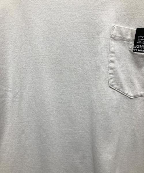 NEIGHBORHOOD（ネイバーフッド）NEIGHBORHOOD (ネイバーフッド) CLASSIC-P CREWNECK SS　231FPNH-CSM04　23SS ホワイト サイズ:Mの古着・服飾アイテム