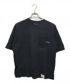 NEIGHBORHOODネイバーフッド）の古着「SAVAGE CREWNECK SS」｜ブラック