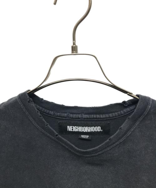 NEIGHBORHOOD（ネイバーフッド）NEIGHBORHOOD (ネイバーフッド) SAVAGE CREWNECK SS ブラック サイズ:Mの古着・服飾アイテム