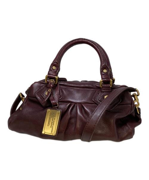Marc by Marc Jacobs（マークバイマークジェイコブス）Marc by Marc Jacobs (マークバイマークジェイコブス) クラシックQ BABY GROOVEE 2WAYハンドバッグ ボルドーの古着・服飾アイテム