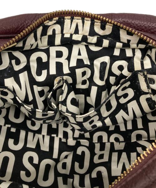 Marc by Marc Jacobs（マークバイマークジェイコブス）Marc by Marc Jacobs (マークバイマークジェイコブス) クラシックQ BABY GROOVEE 2WAYハンドバッグ ボルドーの古着・服飾アイテム