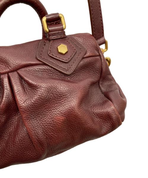 Marc by Marc Jacobs（マークバイマークジェイコブス）Marc by Marc Jacobs (マークバイマークジェイコブス) クラシックQ BABY GROOVEE 2WAYハンドバッグ ボルドーの古着・服飾アイテム