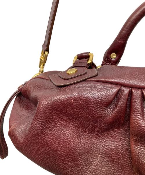 Marc by Marc Jacobs（マークバイマークジェイコブス）Marc by Marc Jacobs (マークバイマークジェイコブス) クラシックQ BABY GROOVEE 2WAYハンドバッグ ボルドーの古着・服飾アイテム