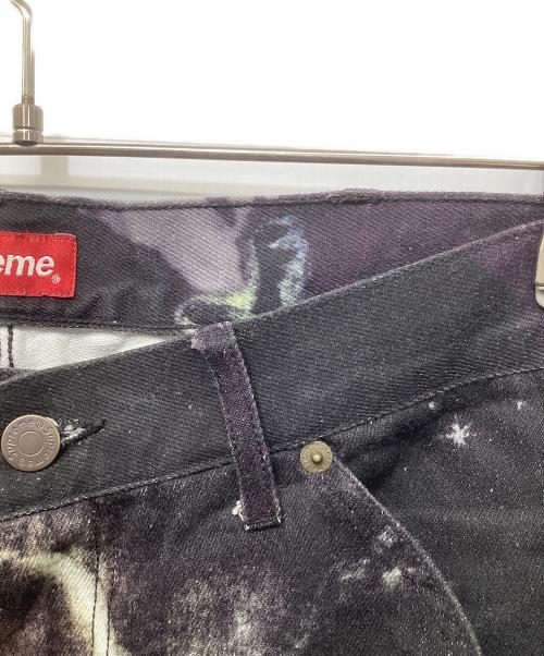 SUPREME（シュプリーム）SUPREME (シュプリーム) Eagle Double Knee Denim Painter Pant ブラック サイズ:32の古着・服飾アイテム
