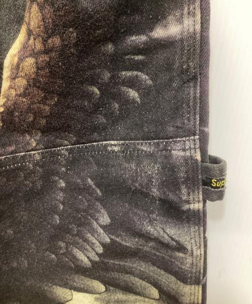 SUPREME（シュプリーム）SUPREME (シュプリーム) Eagle Double Knee Denim Painter Pant ブラック サイズ:32の古着・服飾アイテム